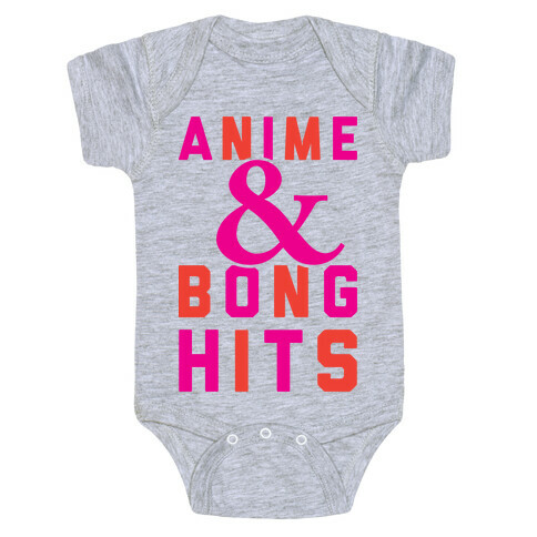 Anime And Bong Hits Baby One-Piece