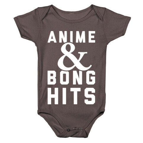 Anime And Bong Hits Baby One-Piece