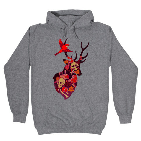 The Shrike & The Stag Hooded Sweatshirt