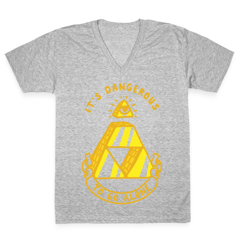 Illuminati Triforce V-Neck Tee Shirt