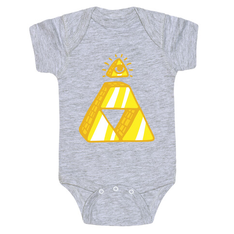 Illuminati Triforce Baby One-Piece