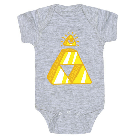 Illuminati Triforce Baby One-Piece