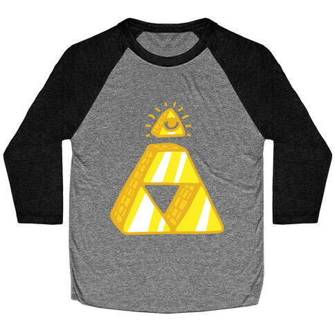 Illuminati Triforce Baseball Tee