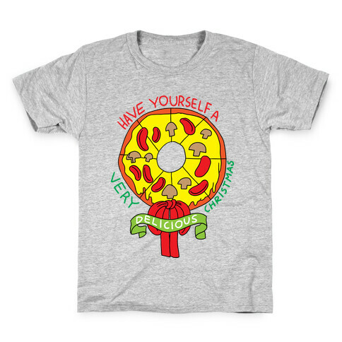 PIZZA WREATH Kids T-Shirt