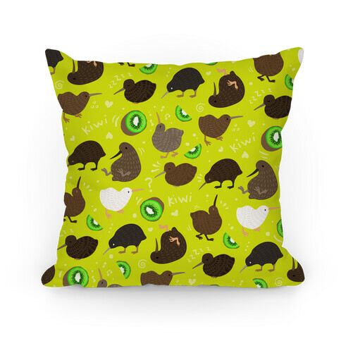 Kiwi Pattern Pillow