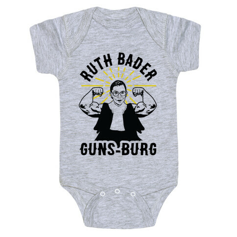 Ruth Bader Guns-Burg Baby One-Piece