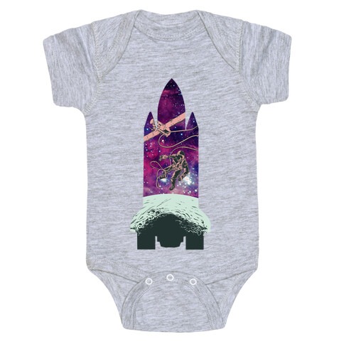 Galactic Space Vignette Baby One-Piece