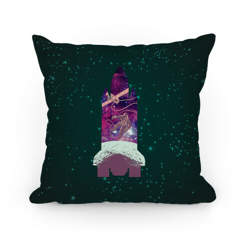 Galactic Space Vignette Pillow