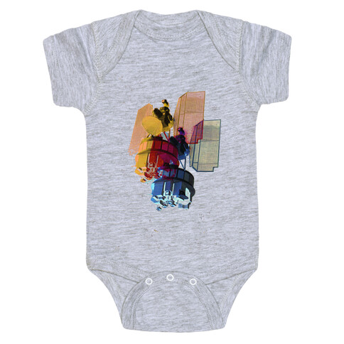 TriColor Space Satellite Baby One-Piece