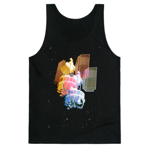 TriColor Space Satellite Tank Top