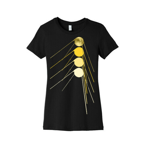 Sputnik Gold Womens T-Shirt