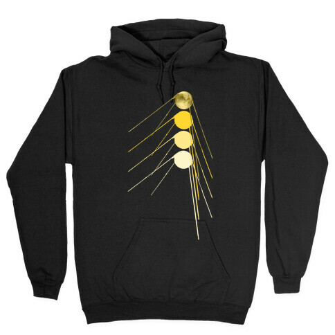 Sputnik Gold Hooded Sweatshirt