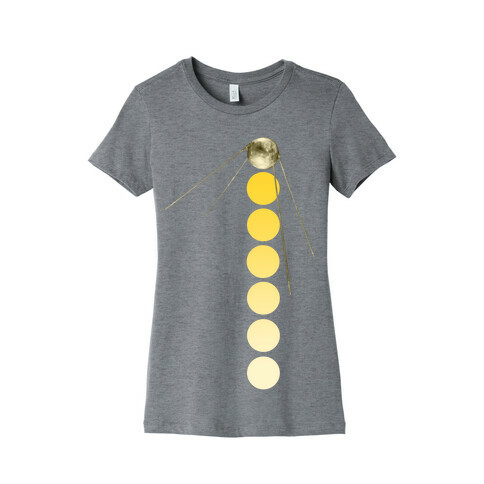 Sputnik Gold (Alternate) Womens T-Shirt
