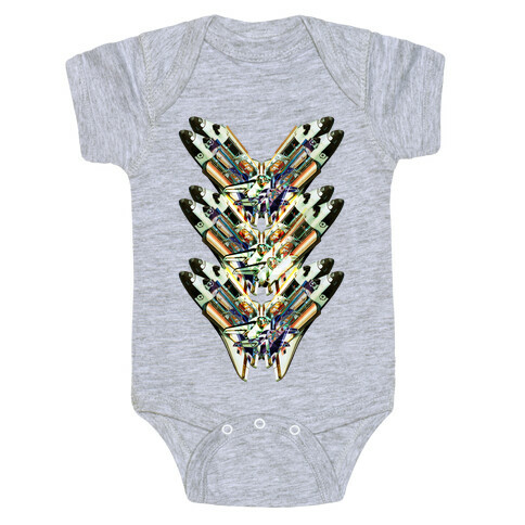 Spacelab Collage Baby One-Piece