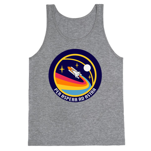 Per Aspera Ad Astra Vintage Logo Tank Top