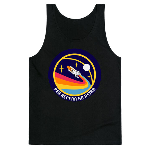 Per Aspera Ad Astra vintage Logo Tank Top