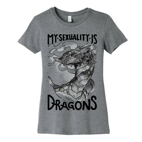 My Sexuality Is Dragons Womens T-Shirt