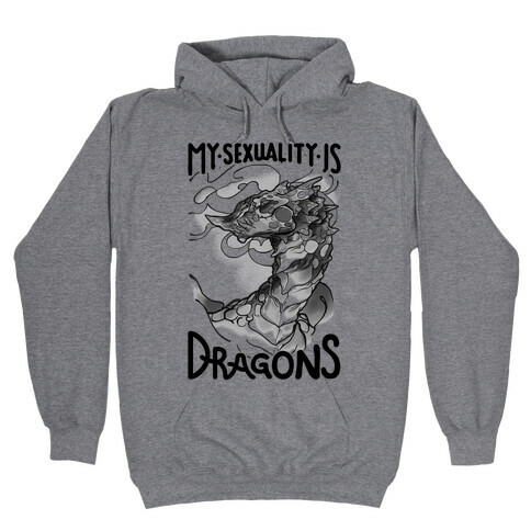 My Sexuality Is Dragons Hooded Sweatshirt