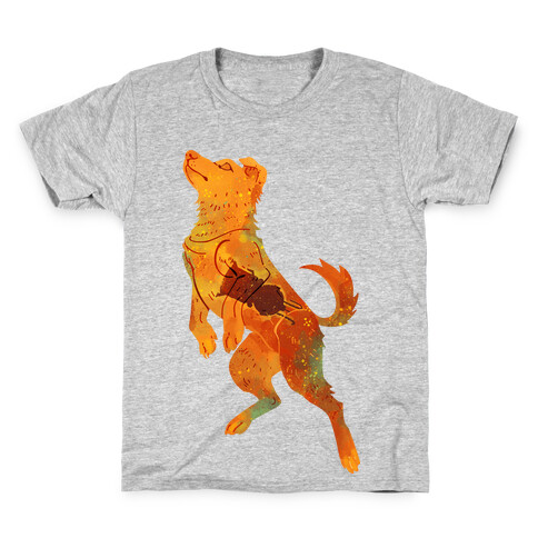 Astronaut Dog Zvezdochka Kids T-Shirt