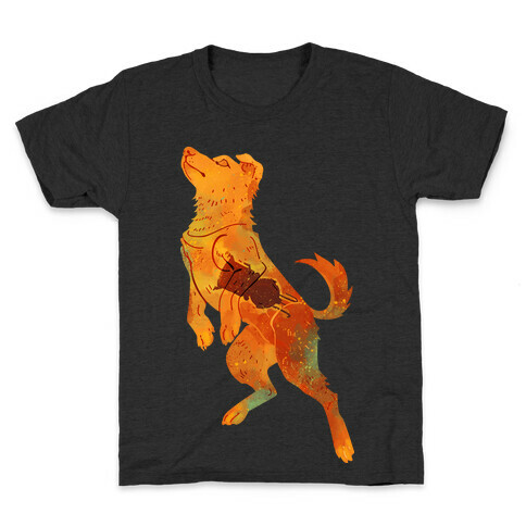 Astronaut Dog Zvezdochka Kids T-Shirt