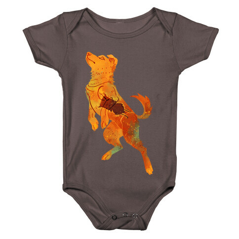 Astronaut Dog Zvezdochka Baby One-Piece