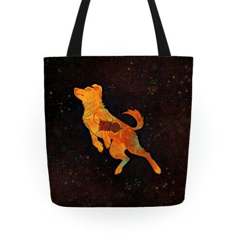 Astronaut Dog Zvezdochka Tote