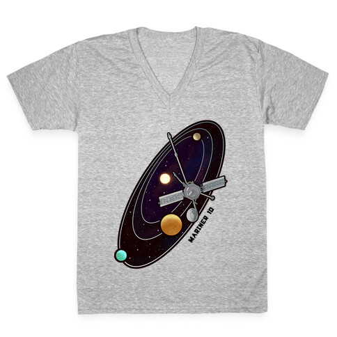 Mariner 10 Slingshot V-Neck Tee Shirt