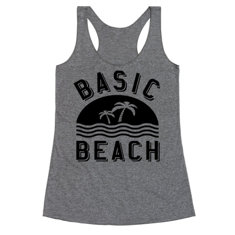 Basic Beach Racerback Tank Top