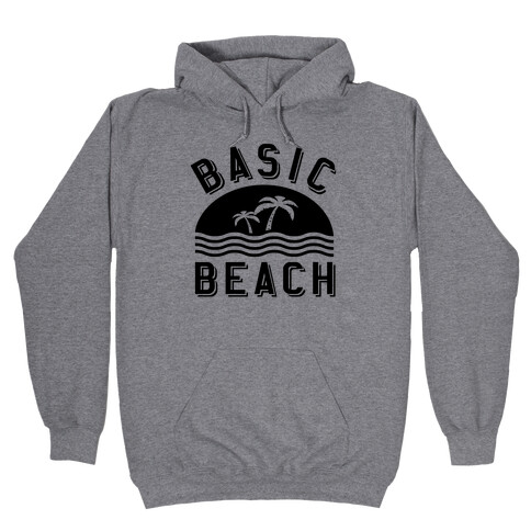 Basic Beach Hooded Sweatshirt