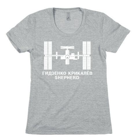 International Space Station Insignia Womens T-Shirt