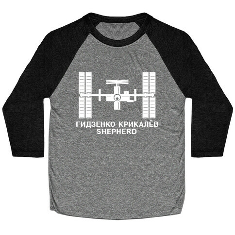 International Space Station Insignia Baseball Tee