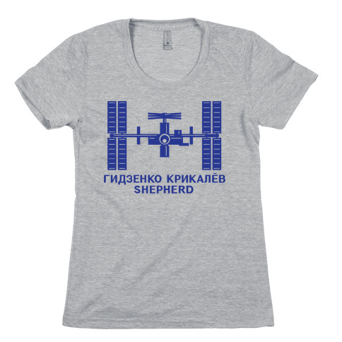 International Space Station Insignia Womens T-Shirt