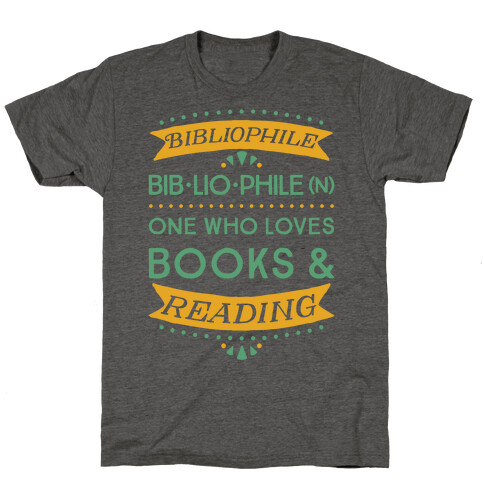 Bibliophile Definition T-Shirt