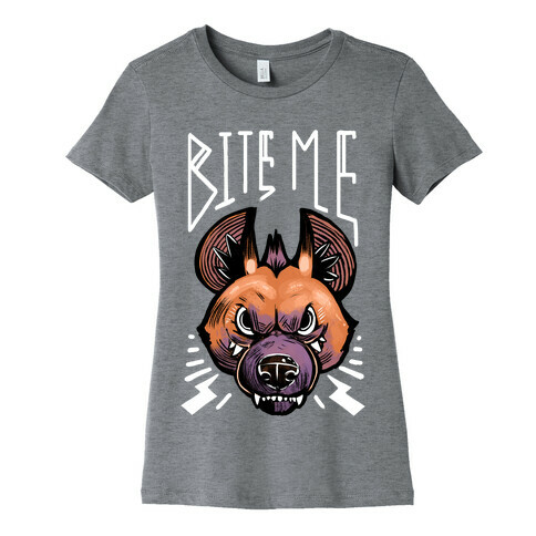 Bite Me- Hyena Womens T-Shirt