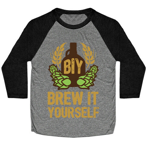 Brew It Yourself Baseball Tee