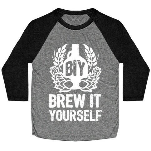 Brew It Yourself Baseball Tee