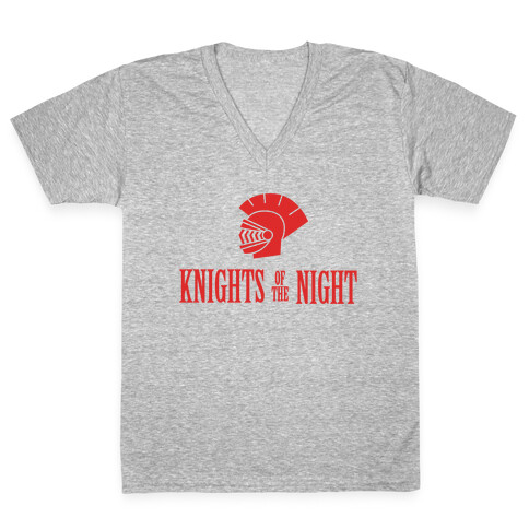 Knights of the Night V-Neck Tee Shirt