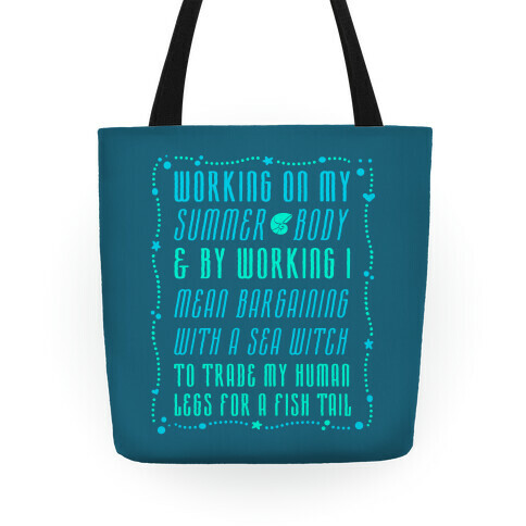 Mermaid Summer Body Tote