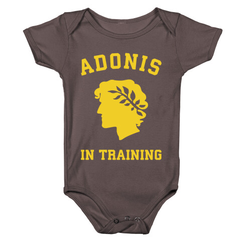 Adonis In Training Baby One-Piece
