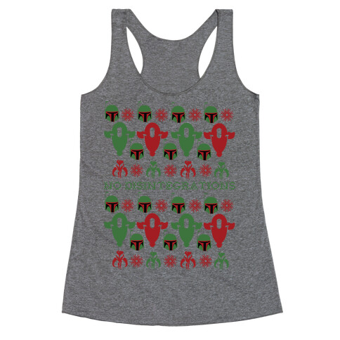 It's a Fett Christmas Racerback Tank Top