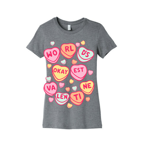 World's Okayest Valentine Womens T-Shirt