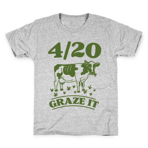 4/20 Graze it Kids T-Shirt