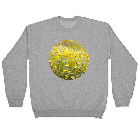 Earth Laughs In Flowers (Emerson Quote) Pullover
