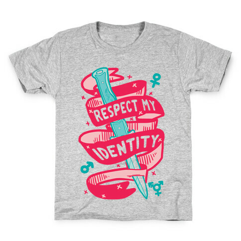 Respect My Identity Kids T-Shirt
