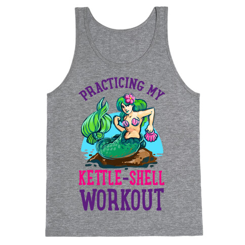 Practicing My Kettle-Shell Workout! Tank Top