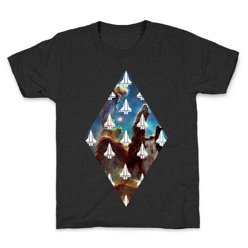 Eagle Nebula Space Race Kids T-Shirt