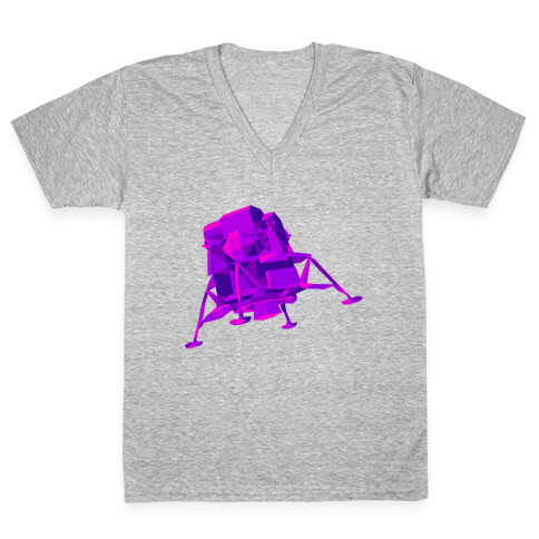 Fly Me To The Moon V-Neck Tee Shirt