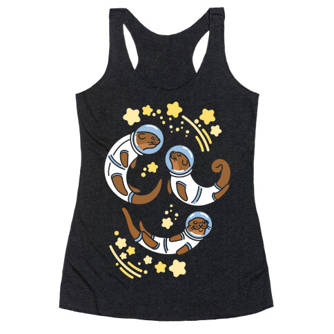 Otters In Space Racerback Tank Top