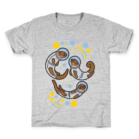 Otters In Space Kids T-Shirt