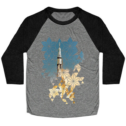 Apollo 7 Lauch Sequence Baseball Tee